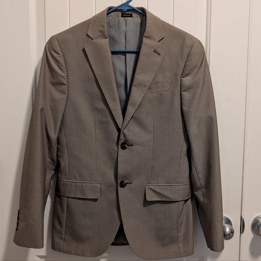 JF J.Ferrar Light Brown Men's Blazer